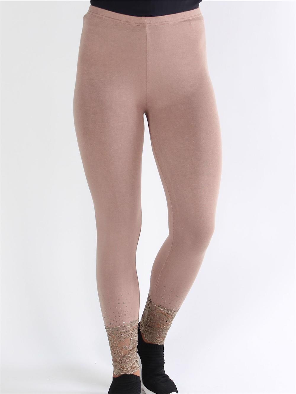 Alezia - Leggings med spets och liknande